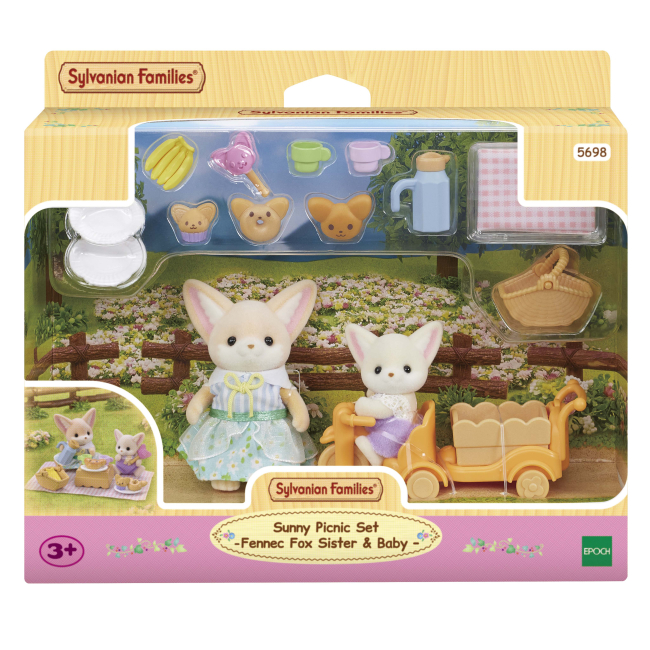 Фигурки животных - Игровой набор Sylvanian Families Лисички на пикнике (5698)#2