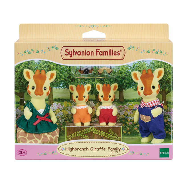 Фигурки животных - Игровой набор Sylvanian Families Семья жирафов (5639)#2
