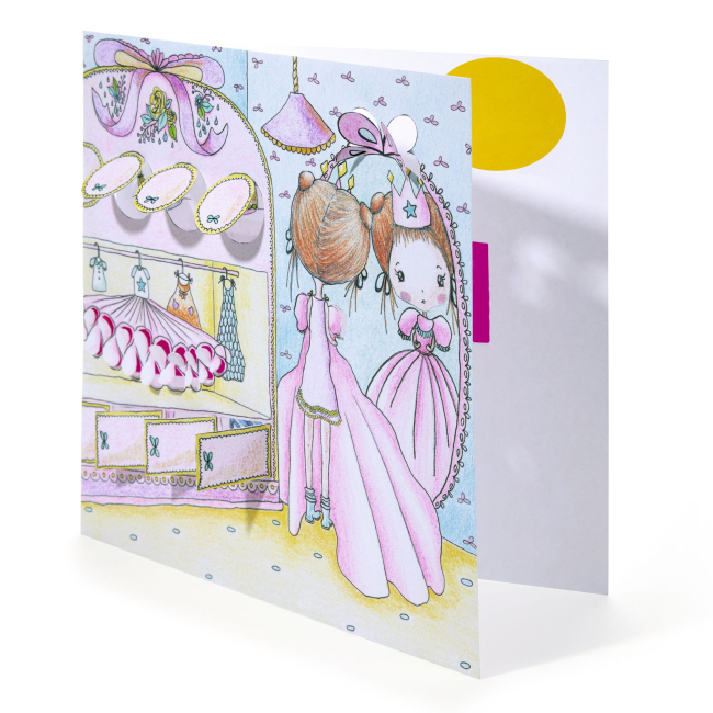 Товары для рисования - Набор для раскрашивания DJECO Маленькие окошки Пупи (DJ09699)#3