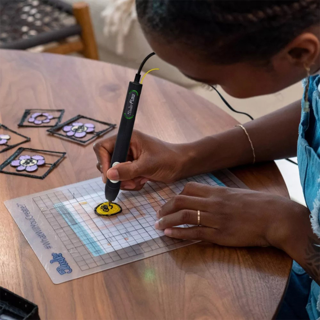 3D-ручки - 3D-ручка 3Doodler Flow для професійного користування синя (FLOW-INTL)#5