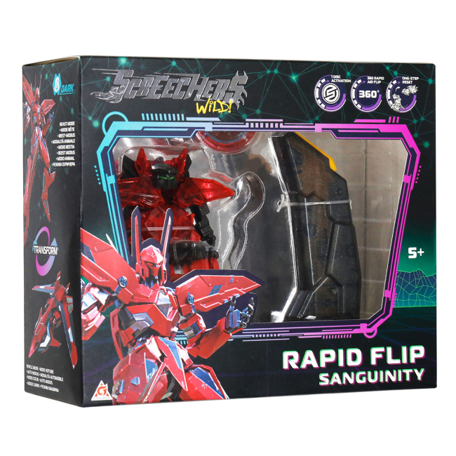 Трансформери - Ігровий набір Screechers Wild S5 L0.5 Сенгвініті (EU686101B)#8