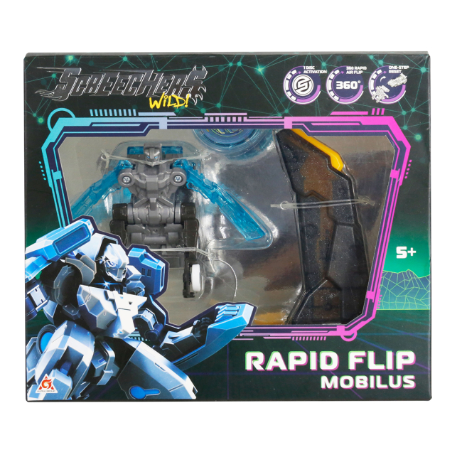 Трансформеры - Игровой набор Screechers Wild S5 L0.5 Мобилус (EU686102B)#7
