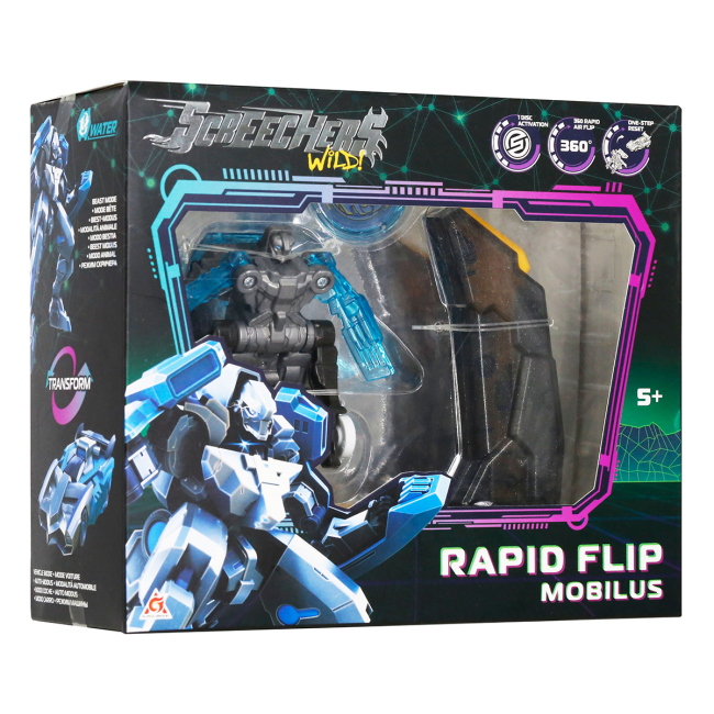 Трансформеры - Игровой набор Screechers Wild S5 L0.5 Мобилус (EU686102B)#8