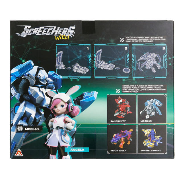 Трансформеры - Игровой набор Screechers Wild S5 L0.5 Мобилус (EU686102B)#9