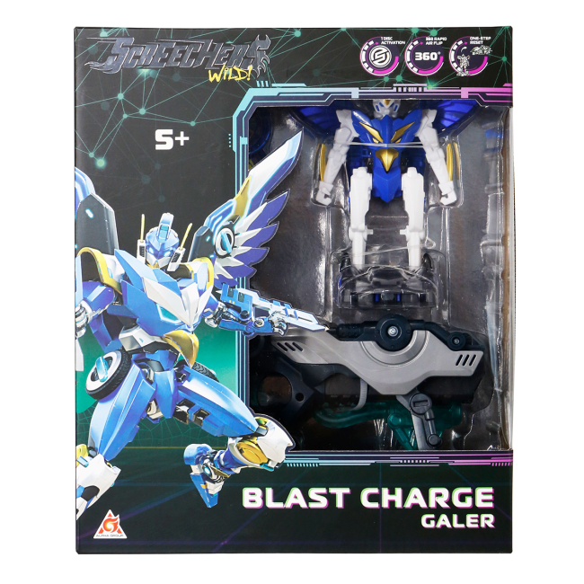 Трансформери - Ігровий набір Screechers Wild S5 L1 Галер (EU686111)#6