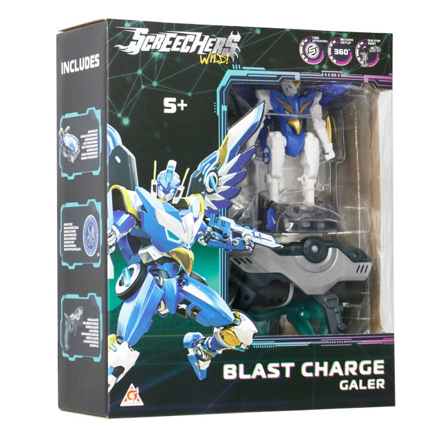 Трансформери - Ігровий набір Screechers Wild S5 L1 Галер (EU686111)#7