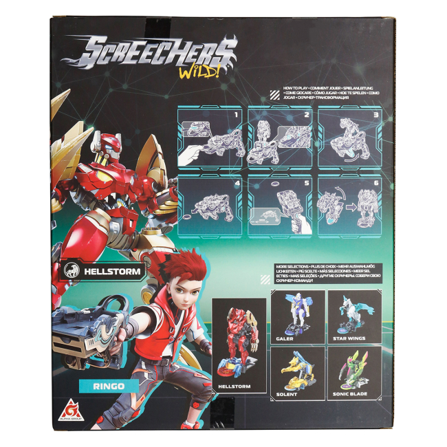 Трансформери - Ігровий набір Screechers Wild S5 L1 Хелшторм (EU686112)#8