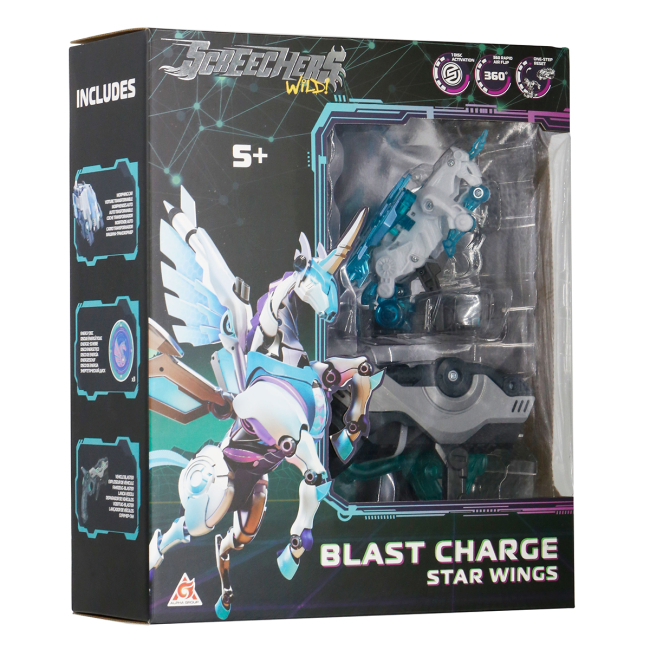 Трансформери - Ігровий набір Screechers Wild S5 L1 Стар Вінгс (EU686113)#7