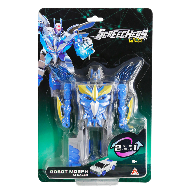 Трансформеры - Робот-трансформер Screechers Wild S5 Галер (EU686151)#5