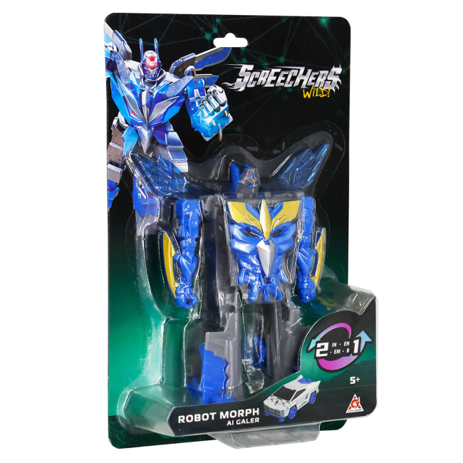 Трансформеры - Робот-трансформер Screechers Wild S5 Галер (EU686151)#6