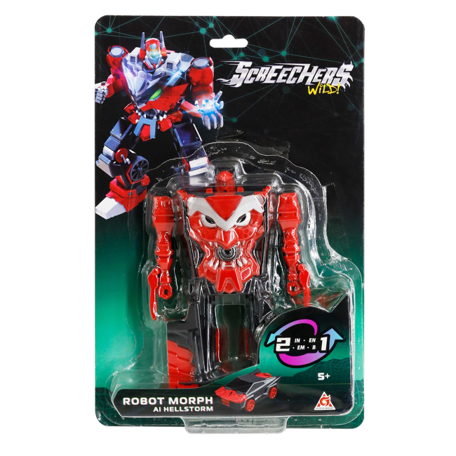 Трансформеры - Робот-трансформер Screechers Wild S5 Хелшторм (EU686152)#5