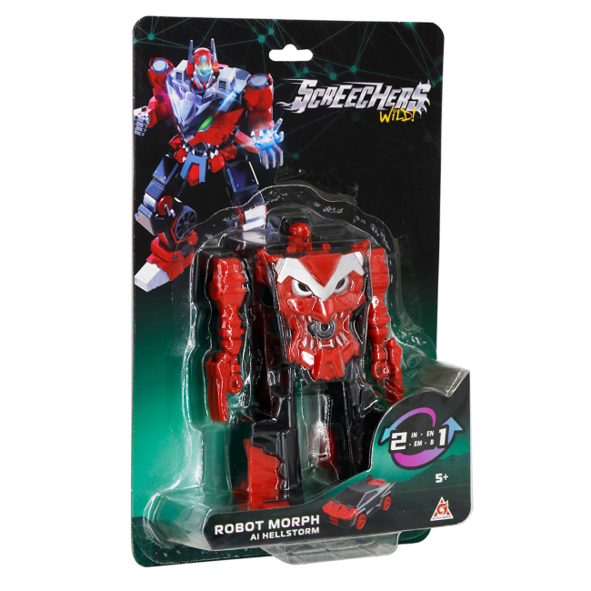 Трансформеры - Робот-трансформер Screechers Wild S5 Хелшторм (EU686152)#6