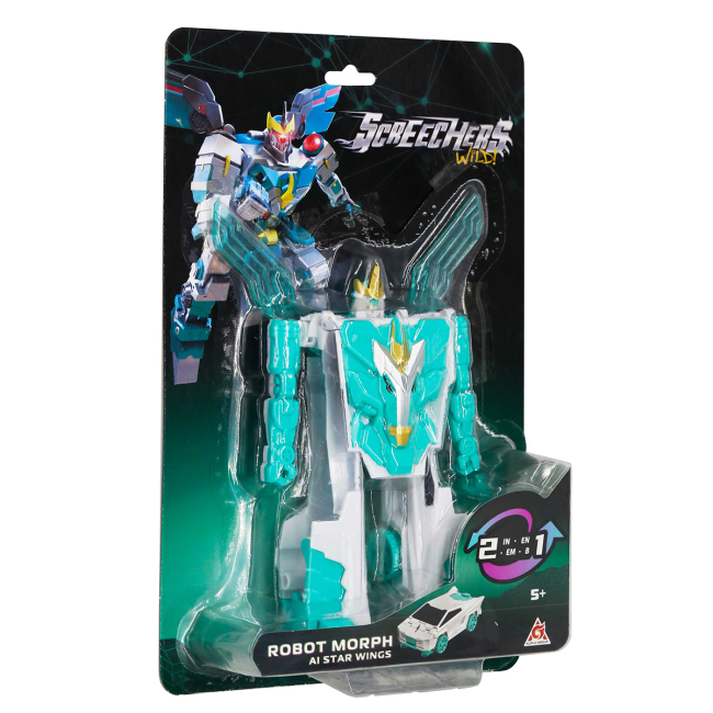 Трансформери - Робот-трансформер Screechers Wild S5 Стар Вінгс (EU686153)#6