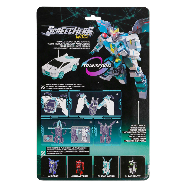 Трансформери - Робот-трансформер Screechers Wild S5 Стар Вінгс (EU686153)#7