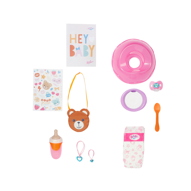 Пупсы - Пупс Baby Born Bear world Эмма-Тедди с аксессуарами 43 см (836651)#3