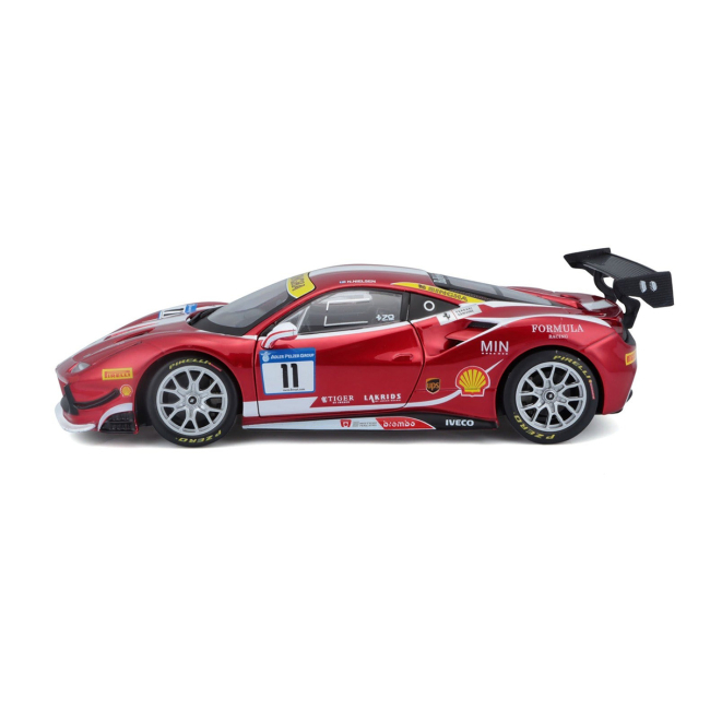 Автомодели - Автомодель Bburago Racing Ferrari 488 Challenge (18-26308)#3
