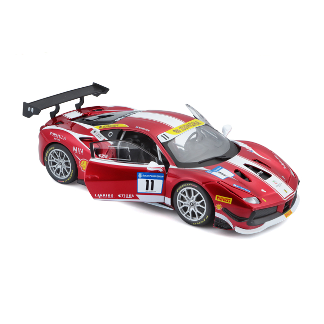 Автомодели - Автомодель Bburago Racing Ferrari 488 Challenge (18-26308)#4