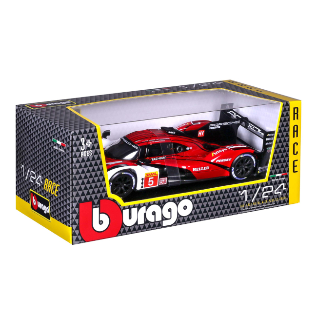 Автомодели - Автомодель Bburago Race Porsche 963 (18-28022)#7