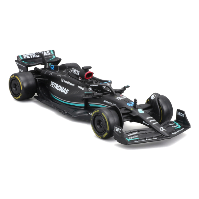 Автомоделі - Автомодель Bburago Race Mercedes AMG F1 W14 E Performance 2023 в асортименті (18-38080)#6
