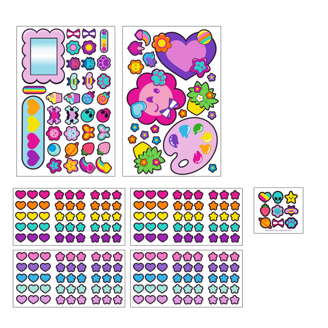 Ляльки - Ігровий набір Decora Girlz Дизайнерський магазин наліпок (D1009)#5