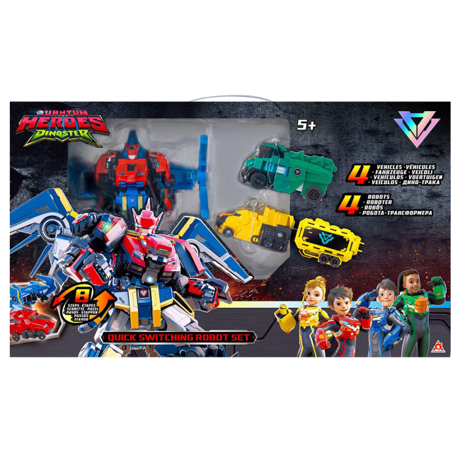 Трансформери - Трансформер Dinoster Швидка трансформація (EU580810A)#6