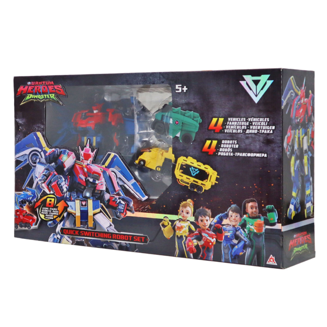 Трансформери - Трансформер Dinoster Швидка трансформація (EU580810A)#7