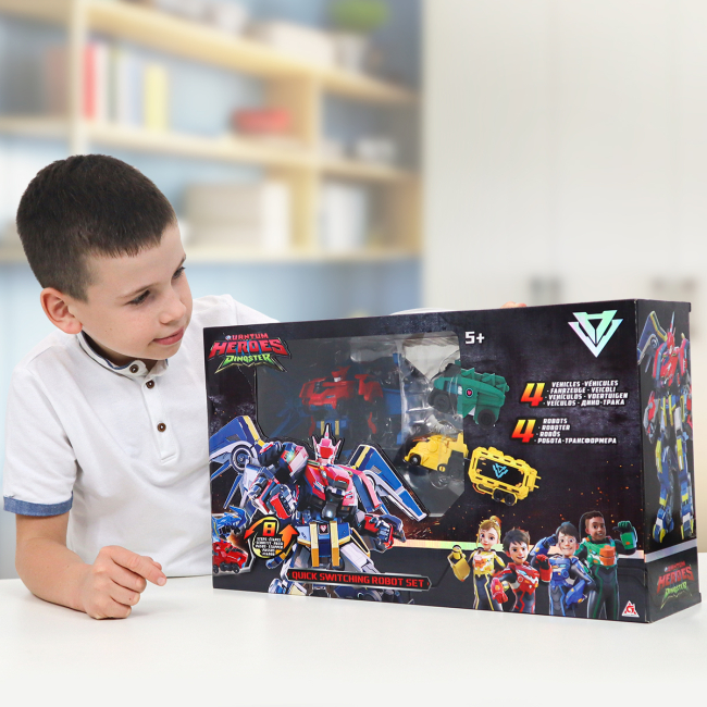 Трансформери - Трансформер Dinoster Швидка трансформація (EU580810A)#9