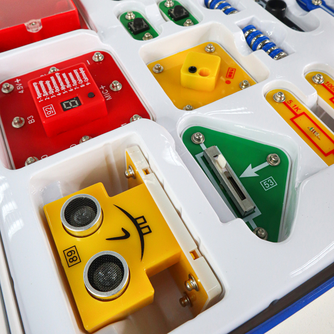 Научные игры, фокусы и опыты - Электронный конструктор Doka Суперизмеритель (D70712)#3