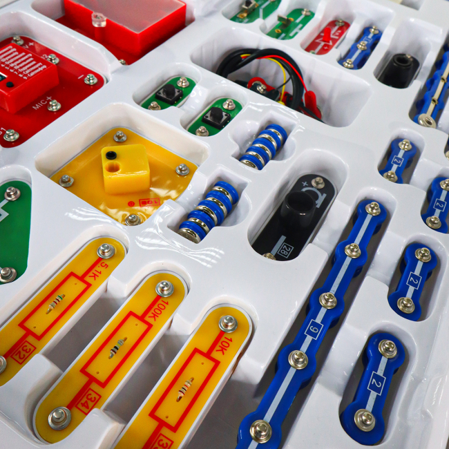 Научные игры, фокусы и опыты - Электронный конструктор Doka Суперизмеритель (D70712)#4