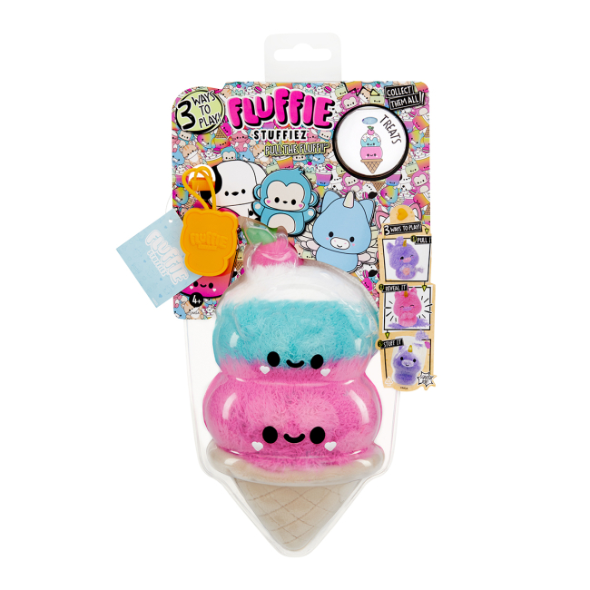 Антистресс игрушки - Мягкая игрушка-антистресс Fluffie Stuffiez Small plush Мороженое (511779)#4