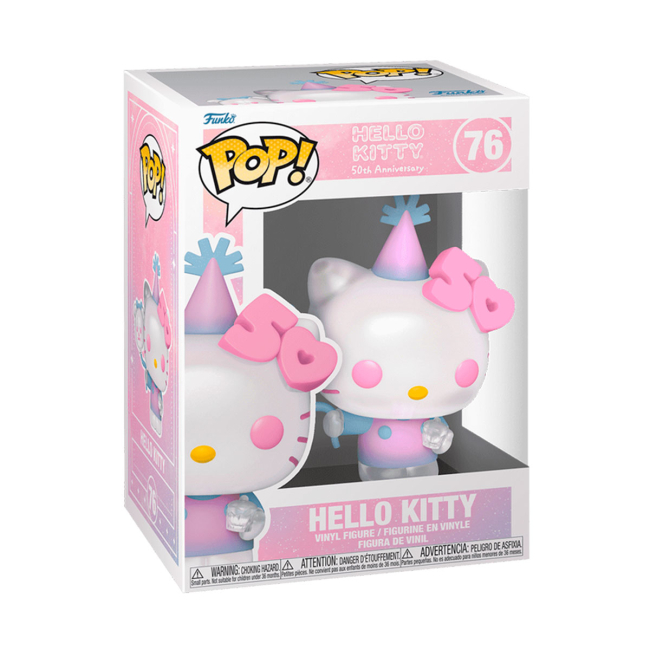 Фигурки персонажей - Фигурка Funko Pop Hello Kitty Китти с шариком (76090)#2