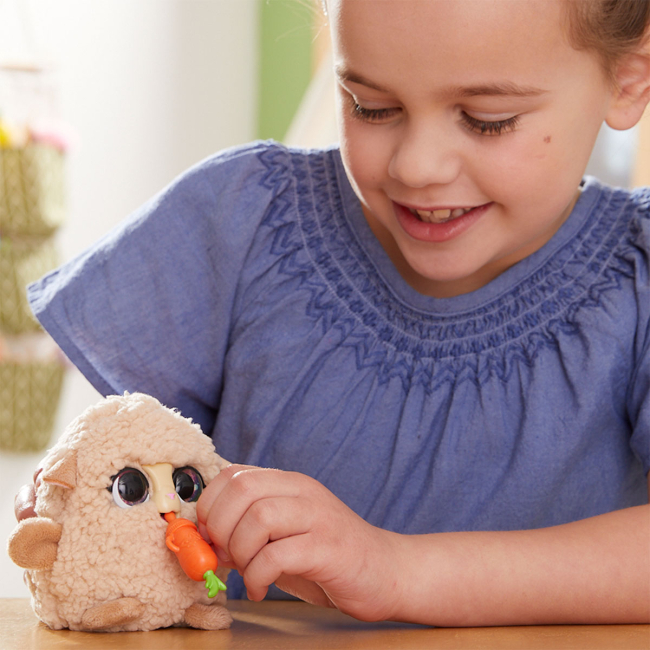 М'які тварини - Інтерактивна іграшка FurReal Friends Fuzz-A-Lots Ягня (28068)#5