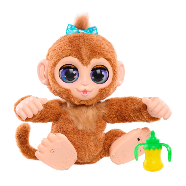 Мягкие животные - ​Интерактивная игрушка FurReal Friends Игривая обезьянка Арахис 38 см (28113)#2