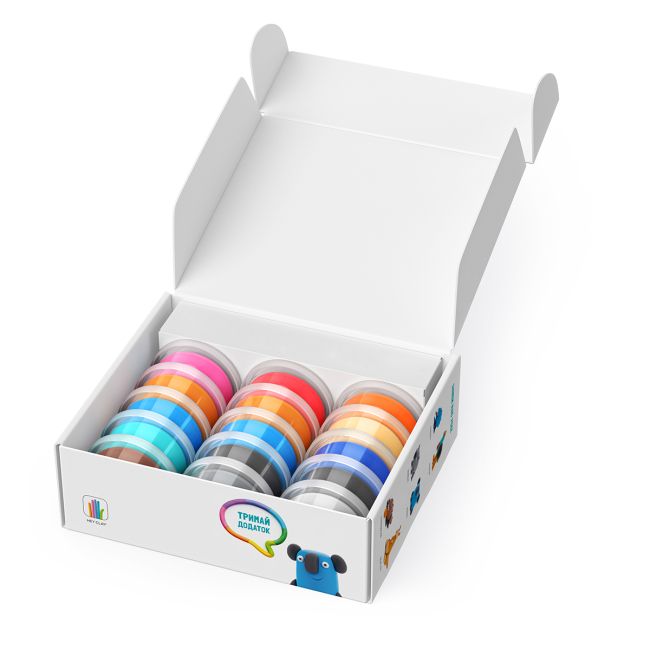 Наборы для лепки - Набор пластилина Ліпака Австралийские животные (15027-UA01)#2