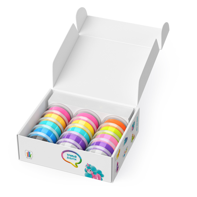 Набори для ліплення - Набір пластиліну Ліпака Райдужні єдинороги (15028-UA01)#2