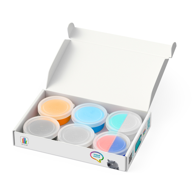 Набори для ліплення - Набір пластиліну Ліпака Австралійські тварини: Казуар, Єхидна, Вомбат ( 60051-UA01)#2