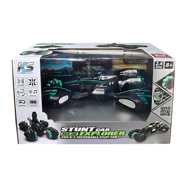 Радиоуправляемые модели - Автомодель KS Drive Lobster Трюковый на радиоуправлении черный (SL-432ABl)#8