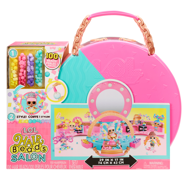 Мебель и домики - Игровой набор LOL Surprise Салон феерических причесок из бусинок (120995)#4