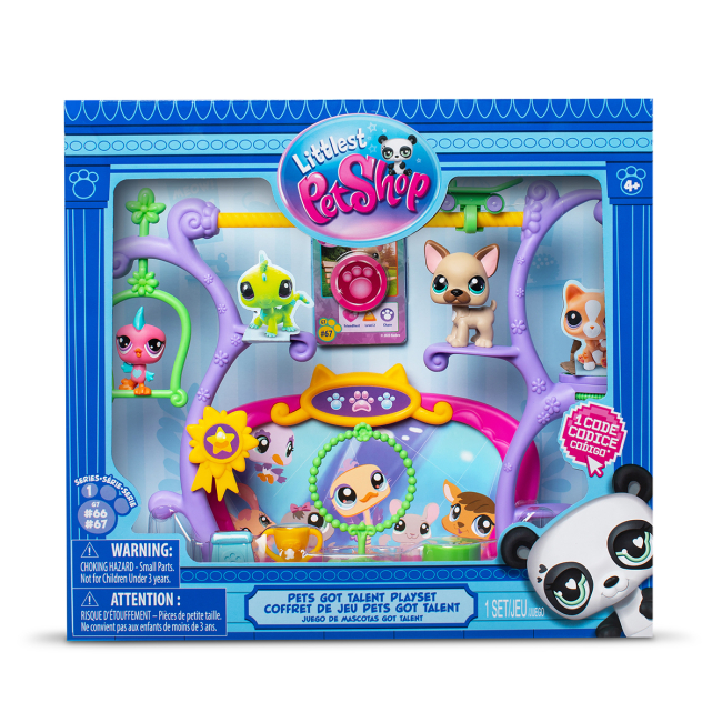 Фигурки персонажей - Игровой набор Littlest Pet Shop Шоу талантов (00558)#2
