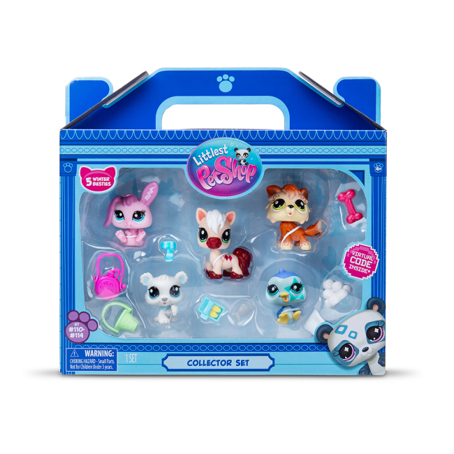 Фигурки персонажей - Игровой набор Littlest Pet Shop Зимние приключения (00573)#2