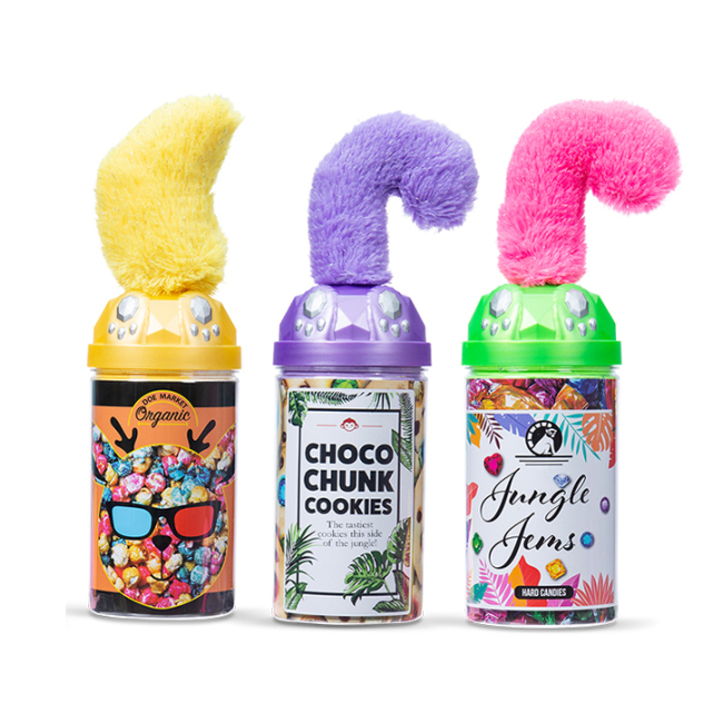 Мягкие животные - Игрушка-сюрприз Misfittens Gemstones W1 Зверюшка в банке (03962)#3