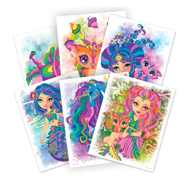 Товари для малювання - Набір для творчості Nebulous stars Чарівні світи зірок (11381)#3