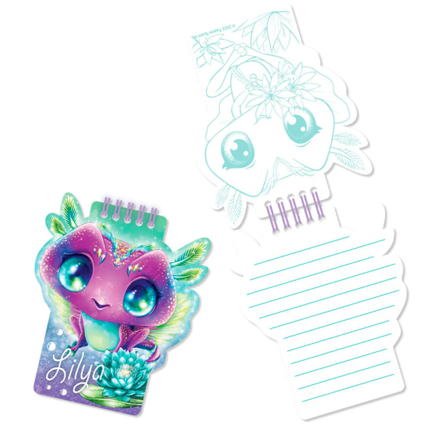 Канцтовари - Блокнот Nebulous stars Лілія пухнастий (12522)#2