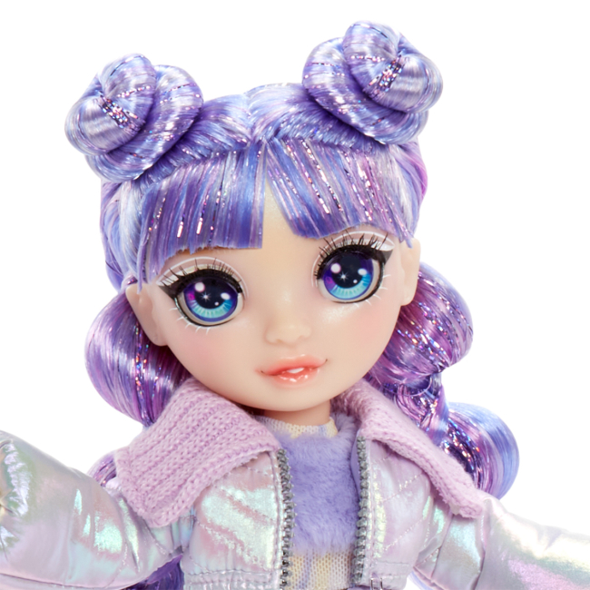 Ляльки - Лялька Rainbow High Winter wonderland Віолетта з аксесуарами (120865)#4