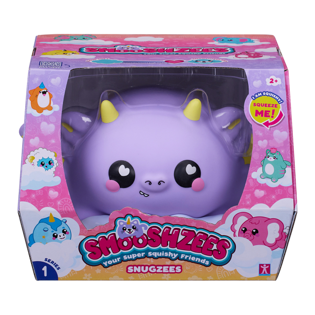 Антистрес іграшки - Іграшка-антистрес Smooshzees Snugzees Дракон Паффін (08234)#4