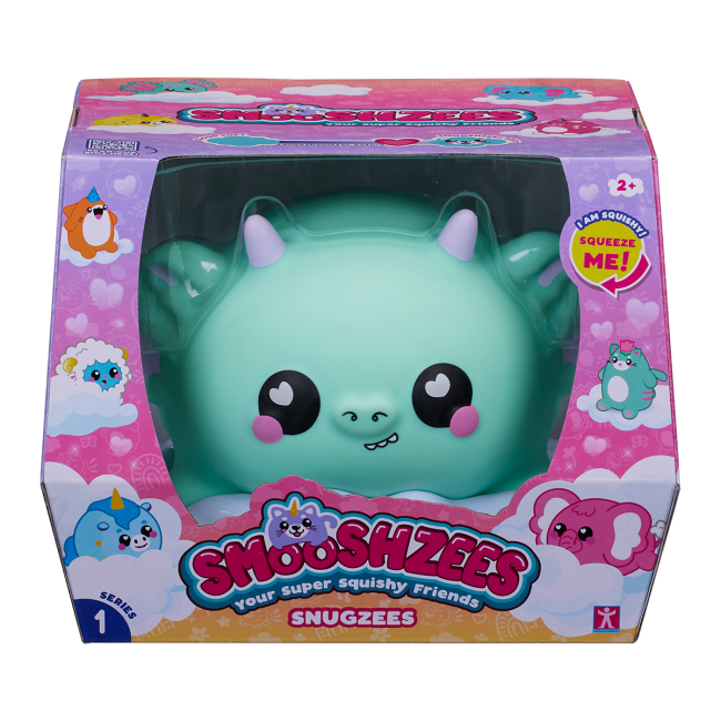Антистрес іграшки - Іграшка-антистрес Smooshzees Snugzees Дракон Джейд (08235)#4