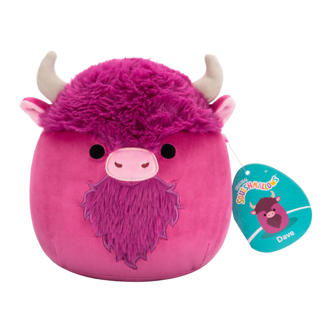 М'які тварини - М'яка іграшка Squishmallows Бізон Дейв 19 см (SQCR06608)#6