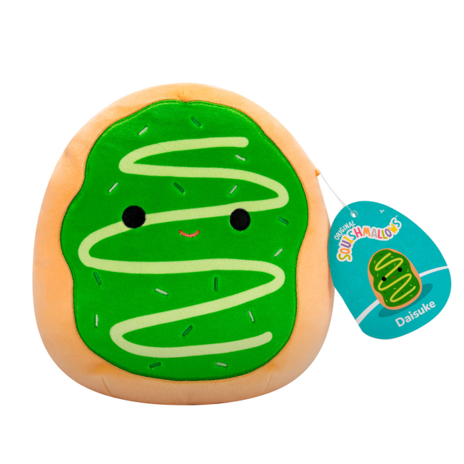 Персонажи мультфильмов - Мягкая игрушка Squishmallows Пончик Дайсуке 19 см (SQCR06610)#6