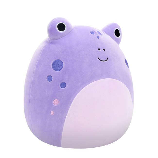 Подушки - Мягкая игрушка Squishmallows Лягушка Наоми 30 см (SQCR06625)#4