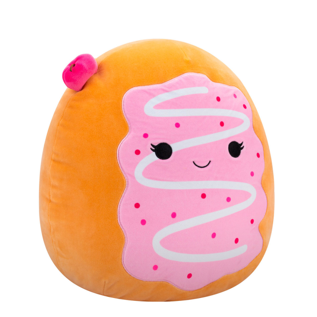 Подушки - Мягкая игрушка Squishmallows Вишневый Пончик Перл 36 см (SQCR06742)#5